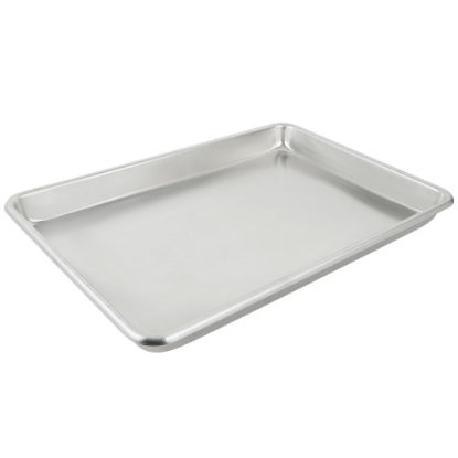 Picture of Vollrath Aluminum Satin Bake And Roasting Pans, 15 Qt, Silver, Pack Of 6 Pans