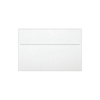 Picture of LUX Invitation Envelopes, A9, Peel & Press Closure, White, Pack Of 50