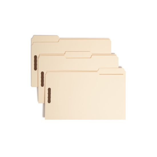 Picture of Smead Heavyweight Manila Fastener Folders, Legal Size, Pack Of 50