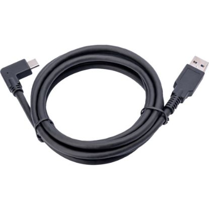 Picture of Jabra PanaCast USB Cable - 5.91 ft USB Data Transfer Cable for Computer, Hub - First End: 1 x USB Type C - Male - Second End: 1 x USB 2.0 Type A - Male - Black