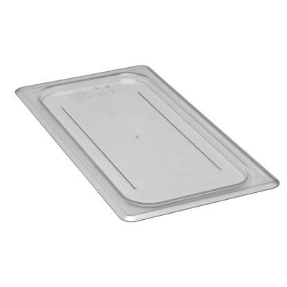 Picture of Cambro Camwear 1/3 Flat Food Pan Lids, Clear, Set Of 6 Lids