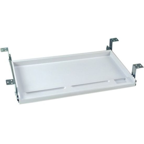 Picture of Ergoguys STANDARD UNDER DESK KEYBOARD TRAY OFF WHITE COLOR - 20.6in Width - White