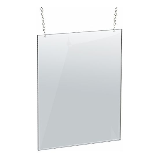 Picture of Azar Displays Vertical Hanging Poster Frame, 24in x 18in, Clear