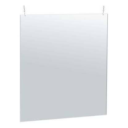 Picture of Azar Displays Hanging Acrylic Poster Frame, 40inH x 30inW x 1/4inD, Clear