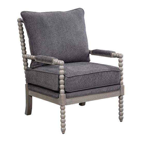 Picture of Office Star Abbott Chair, Charcoal/Brushed Gray