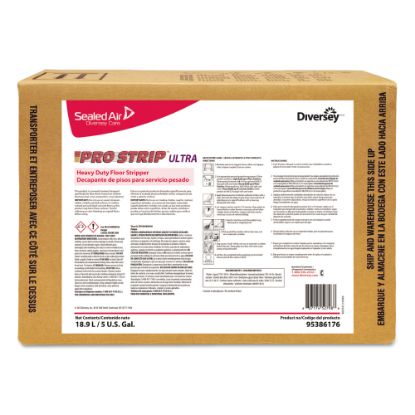 Picture of Diversey Pro-Strip Ultra Heavy-Duty Floor Stripper, Cherry Almond Scent, 5 Gallon Box