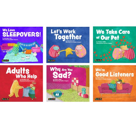 Picture of Newmark Learning MySELF Readers, I Build Positive Relationships, Set Of 6 Readers