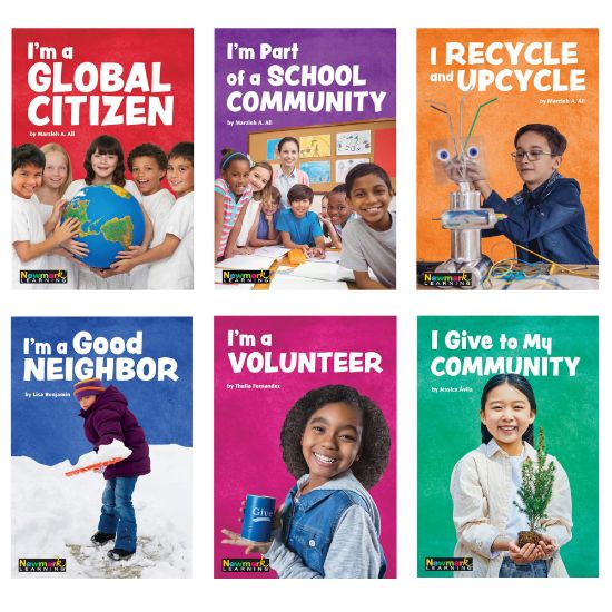 Picture of Newmark Learning MySELF Readers, I Am A Responsible Community Member, Set Of 6 Readers