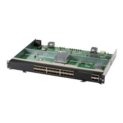 Picture of HPE 6400 24-port SFP+ and 4-port SFP56 Module - For Data Networking, Optical NetworkOptical Fiber - 28.0 x Expansion Slots - SFP+