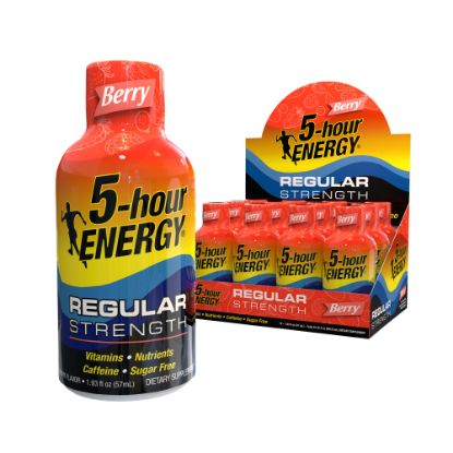 Picture of 5-hour ENERGY Shot, Regular Strength, Berry, 1.93 Oz