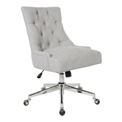 Picture of Office Star Amelia Office Chair, Fog/Chrome