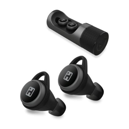 Picture of iHome AX-50 True Wireless Bluetooth In-Ear Earbuds, Black