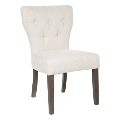 Picture of Office Star Andrew Dining Chair, Cream/Gray