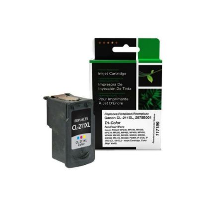 Picture of West Point Remanufactured High-Yield Ink Cartridge Replacement For Canon CL-211XL