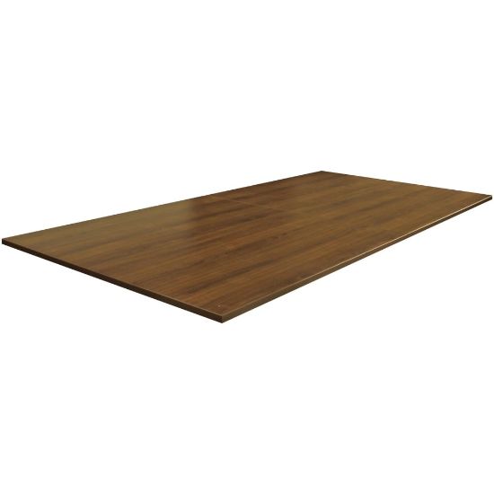 Picture of Lorell Essentials Rectangular Conference Table Top, 29-1/2inH x 94-1/2inW x 47-1/4inD, Walnut