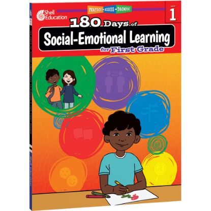 Picture of Shell Education 180 Days of Social-Emotional Learning, 1st Grade