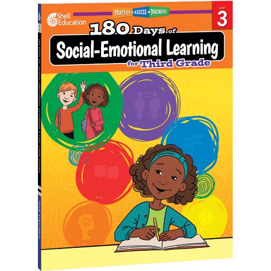 Picture of Shell Education 180 Days of Social-Emotional Learning, 3rd Grade