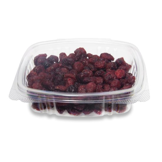 Picture of Stalk Market Compostable Hinged Deli Containers, 4in x 4.75in, 8 Oz, Clear, Pack Of 300