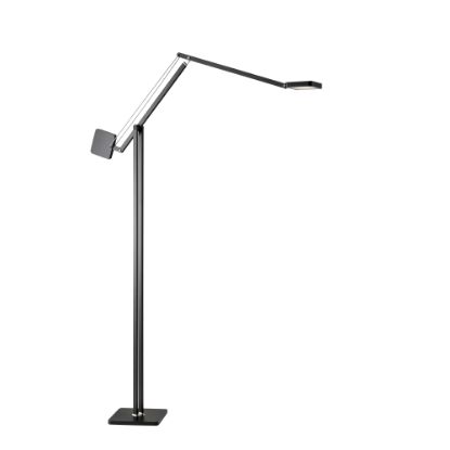 Picture of Adesso ADS360 Cooper LED Floor Lamp, 69inH, Matte Black