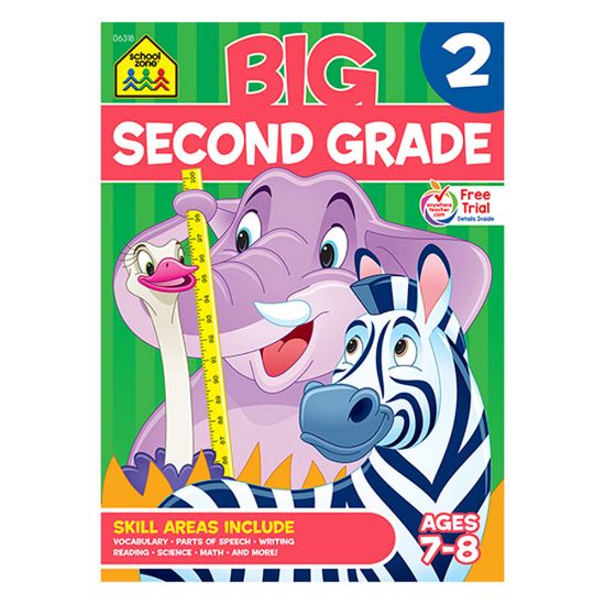 Picture of School Zone Publishing BIG Workbook, 2nd Grade