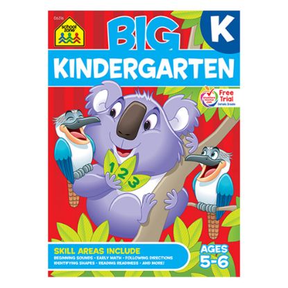 Picture of School Zone Publishing BIG Workbook, Kindergarten