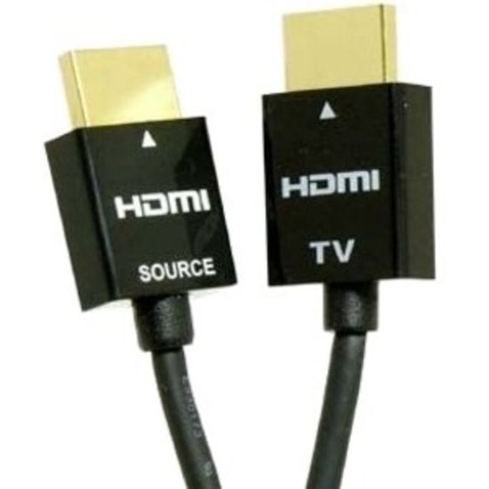 Picture of Unirise HDMI Audio/Video Cable - 10 ft HDMI A/V Cable for Audio/Video Device - HDMI Male Digital Audio/Video - HDMI Male Digital Audio/Video - 36 AWG