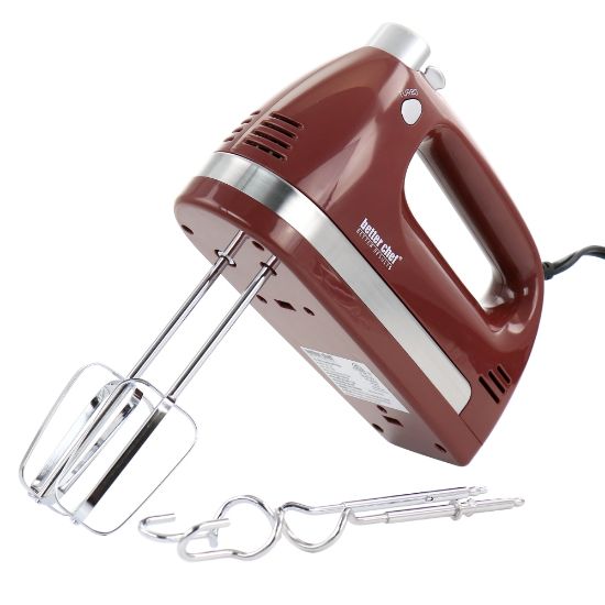 Picture of Better Chef MegaMix 5-Speed Hand Mixer, Red