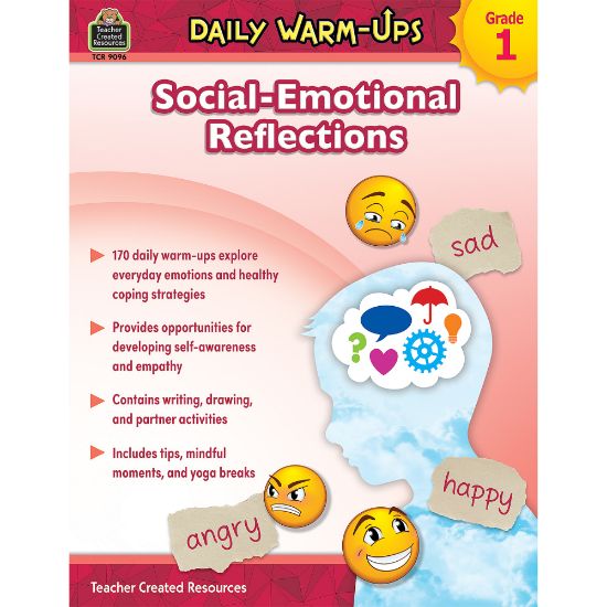 Picture of Teacher Created Resources Daily Warm-Ups: Social-Emotional Reflections, 1st Grade