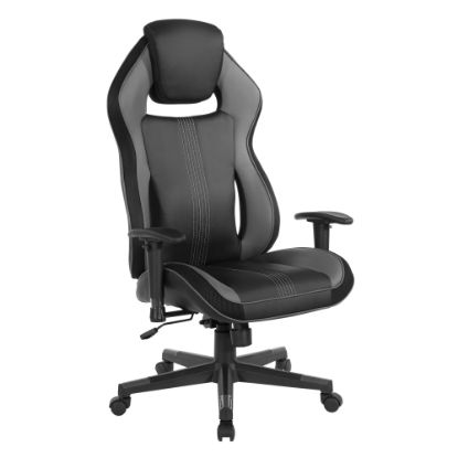 Picture of Office Star BOA II Gaming Chair, Gray