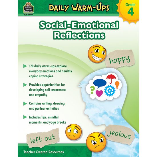 Picture of Teacher Created Resources Daily Warm-Ups: Social-Emotional Reflections, 4th Grade