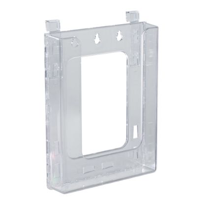 Picture of Azar Displays Hanging Bifold Brochure Holders, 8-1/2inH x 6-5/8inW x 1-1/2inD, Clear, Pack Of 10 Holders