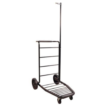 Picture of CSL Lug-A-Bout Compact Luggage Cart, 73inH x 23-1/2inW x 37-1/2inD, Black