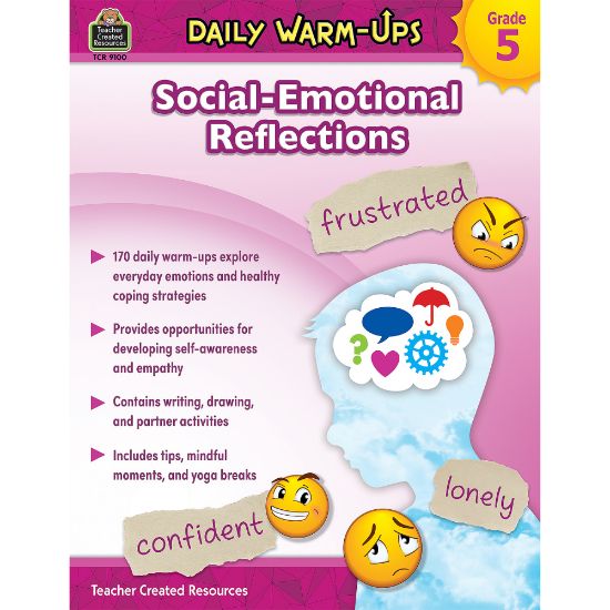 Picture of Teacher Created Resources Daily Warm-Ups: Social-Emotional Reflections, 5th Grade