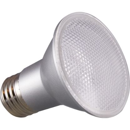 Picture of Satco 6.5W PAR 20 LED Bulb - 6.50 W - 50 W Incandescent Equivalent Wattage - 120 V AC - 520 lm - Parabolic Reflector - PAR20 Size - Clear - Warm White Light Color - E26 Base - 25000 Hour - 4940.3 deg.F (2726.8 deg.C) Color Temperature - 90 CRI