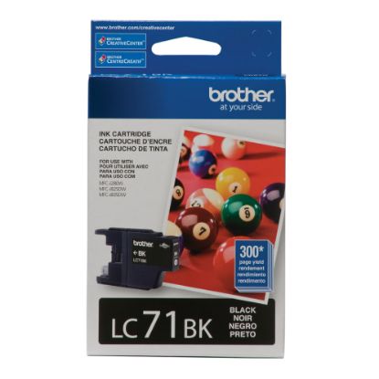 Picture of Brother LC71 Black Ink Cartridge, LC71BK