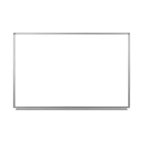 Picture of Luxor Magnetic Dry-Erase Whiteboard, 36in x 48in, Aluminum Frame With Silver Finish