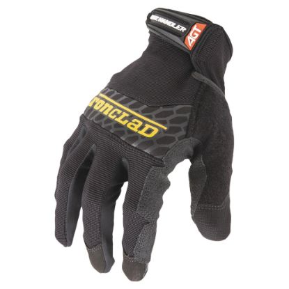 Picture of Ironclad Silicone Box-Handler Gloves, Medium, Black