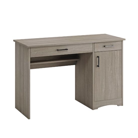 Picture of Sauder Beginnings 47inW Computer Desk, Silver Sycamore