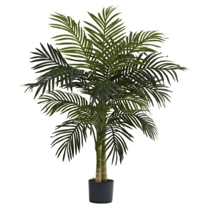 Picture of Nearly Natural 4ftH Plastic Golden Cane Palm Tree With Pot