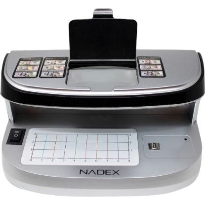 Picture of Nadex Coins V27 Desktop UV Counterfeit Detector - Silver