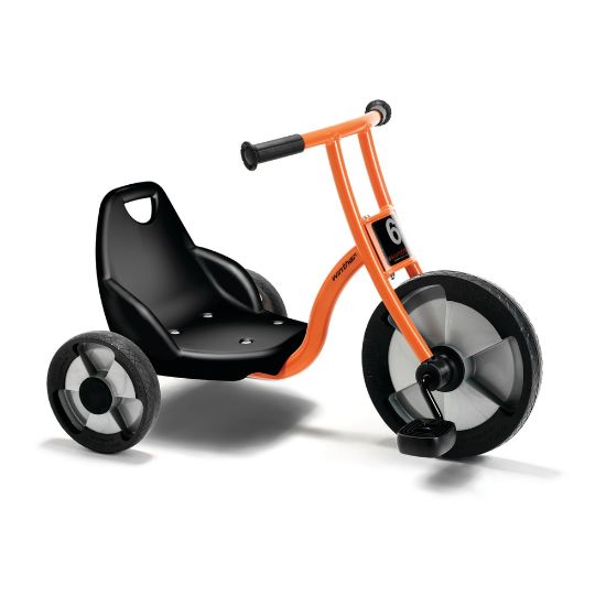 Picture of Winther Circleline Easy Rider Tricycle, 22 1/2inH x 20 1/16inW x 32 11/16inD, Orange