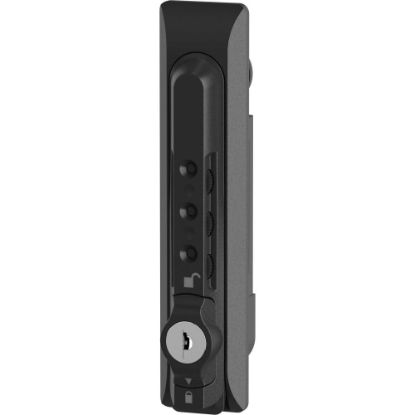 Picture of Vertiv VR Rack Accessory - Combination Lock Handle (VRA6023) - Rack-mountable - Black - Plastic