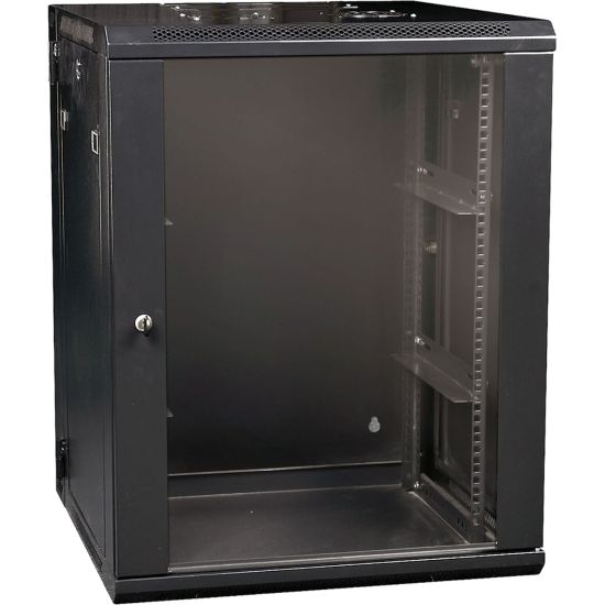 Picture of 4XEM 15U Wall Mounted Server Rack/Cabinet - 4XEM 15U 19in wide Wall Mounted Network Server Rack/Cabinet