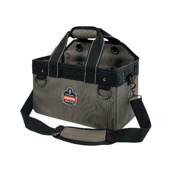 Picture of Ergodyne Arsenal 5844 Polyester Bucket Truck Tool Bag, 7-1/2inH x 13inW x 7-1/2inD, Gray