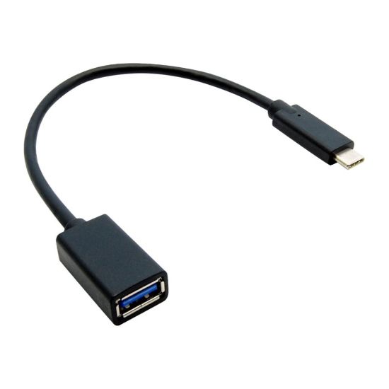 Picture of UNC Group - USB cable - 24 pin USB-C (M) to USB Type A (F) - USB 3.1 - 8 in