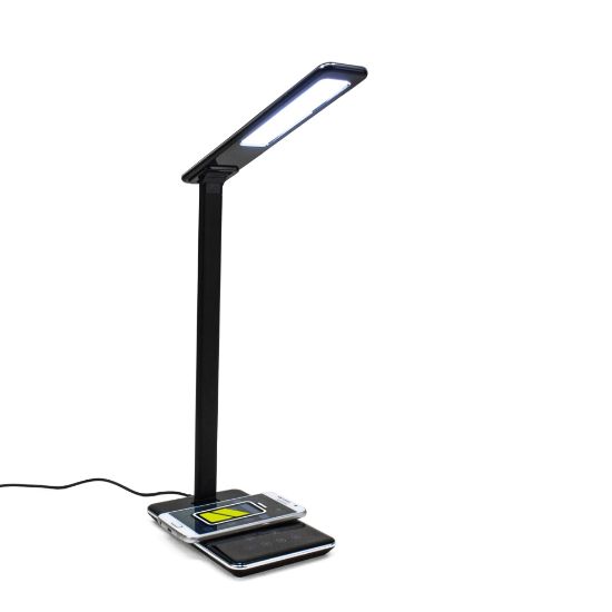 Picture of M-Edge Luminous LED Wireless Charger/Lamp, Black, CH-LMP-P-B