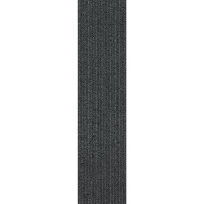 Picture of Foss Floors Edge Peel & Stick Carpet Planks, 9in x 36in, Shadow, Set Of 16 Planks