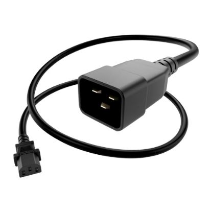 Picture of UNC Group - Power cable - power IEC 60320 C13 to IEC 60320 C20 - 250 V - 15 A - 10 ft - black