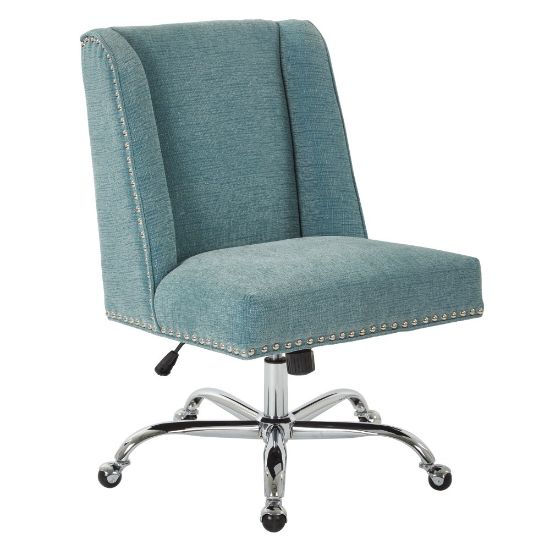 Picture of Office Star Alyson Fabric Mid-Back Managers Chair, Sky