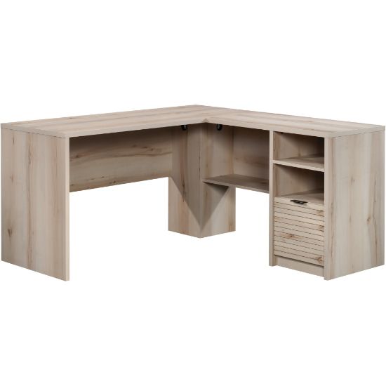 Picture of Sauder Harvey Park 59inW L-Computer Desk, Pacific Maple